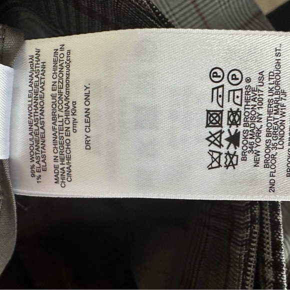 Brooks Brothers Red Fleece Wool Suit - Picture 5 of 10